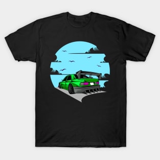 Powerful of germany car - Mercedes 190e T-Shirt